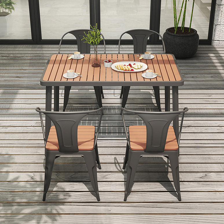 Contemporary Style Rectangle Table Set 1/2/3/5/7 Pieces Dining Set for Kitchen