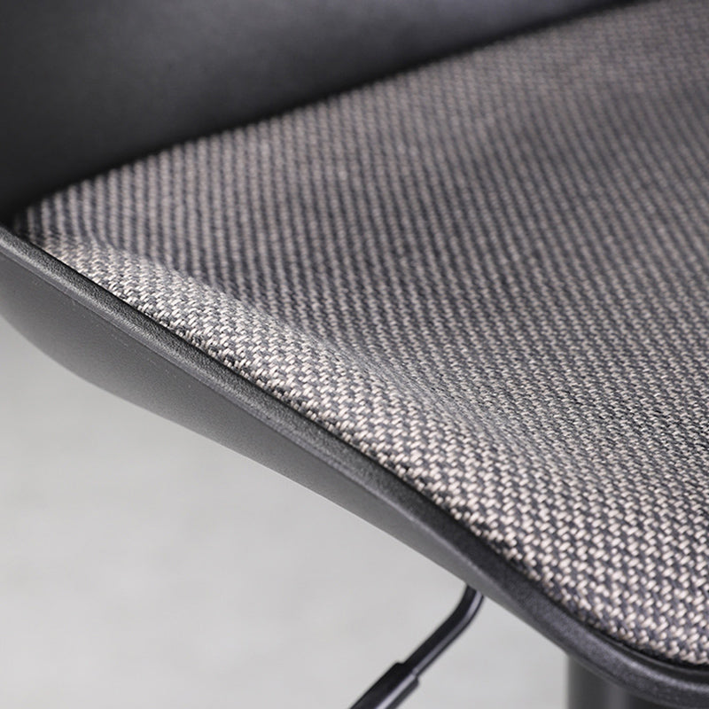 Scandinavian Adjustable Height Bar Stool Metal Base Stool for Indoor