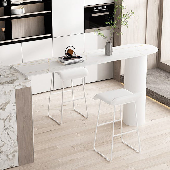 Modern Sintered Stone Bar Table Dining Table for Kitchen Living Room Coffee Room