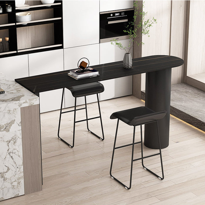 Modern Sintered Stone Bar Table Dining Table for Kitchen Living Room Coffee Room