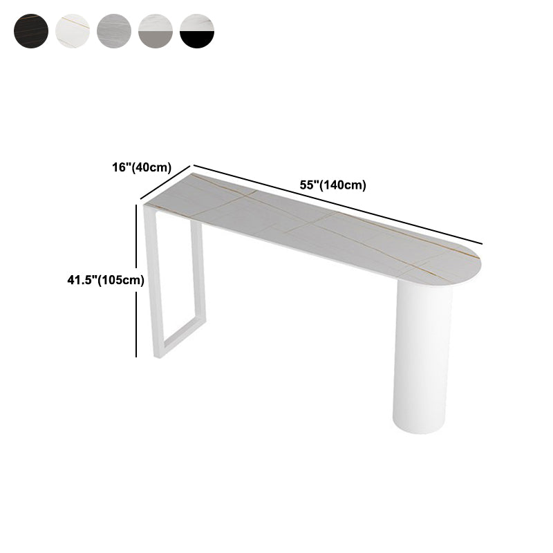 Modern Sintered Stone Bar Table Dining Table for Kitchen Living Room Coffee Room