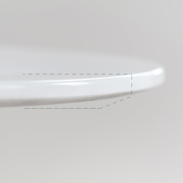 Contemporary Round Bar Stool Table Faux Marble and Stone Bar Table for Small Places