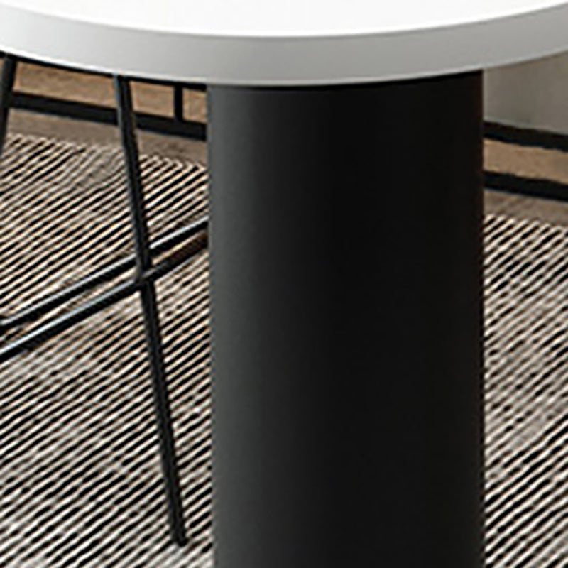 Industrial Bar Table in Metal and Wood Indoor Bar Height Table