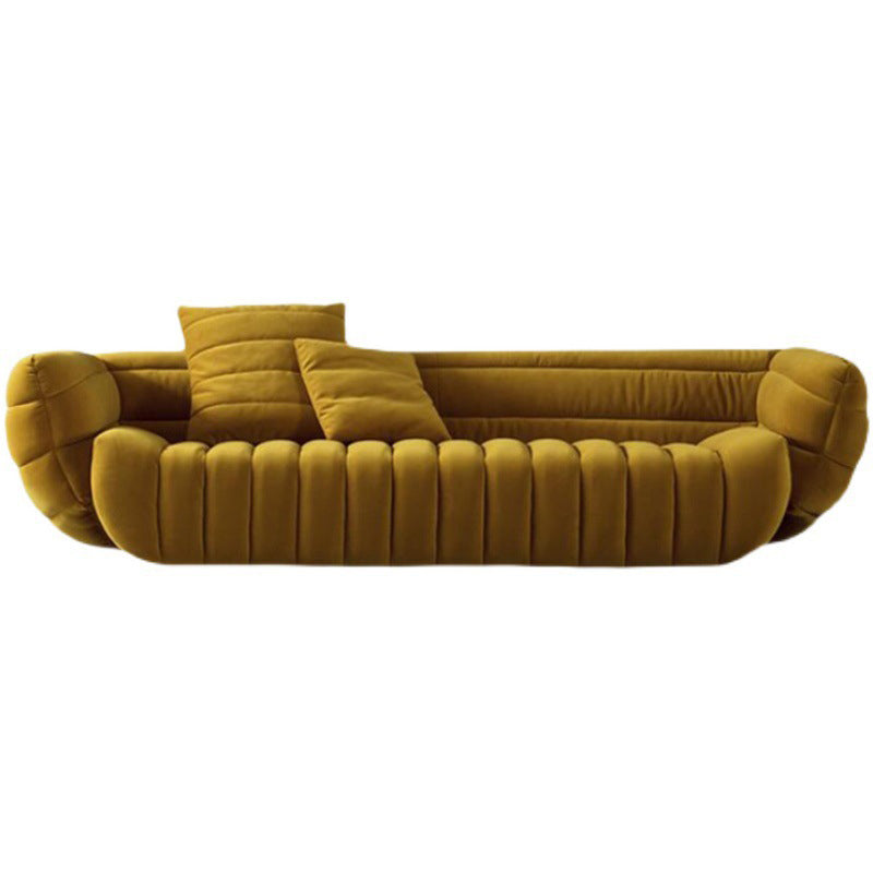 Contemporary Tuxedo Arm Sofa Tight Back Standard Seating for Living Room