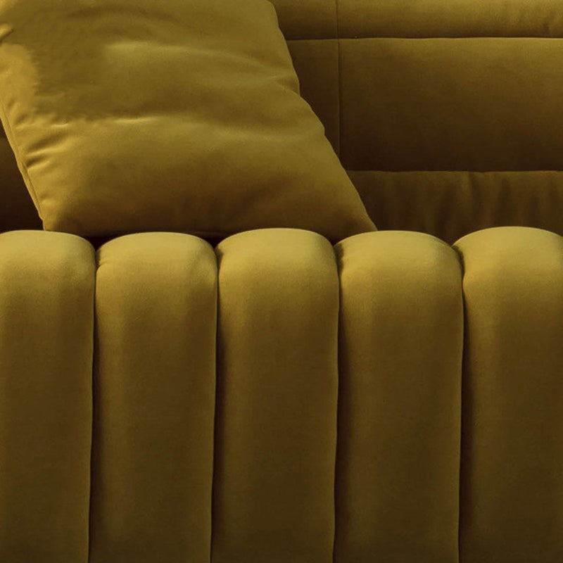 Contemporary Tuxedo Arm Sofa Tight Back Standard Seating for Living Room