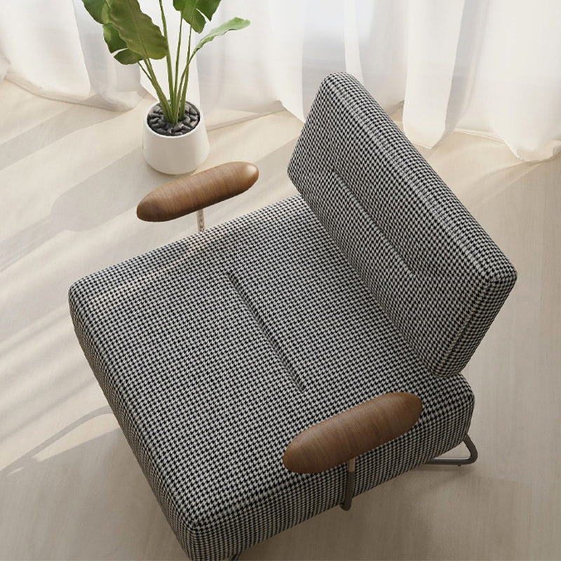 29.92" Wide Arm Chair Cotton Blend Arms Included Chair for Bedroom