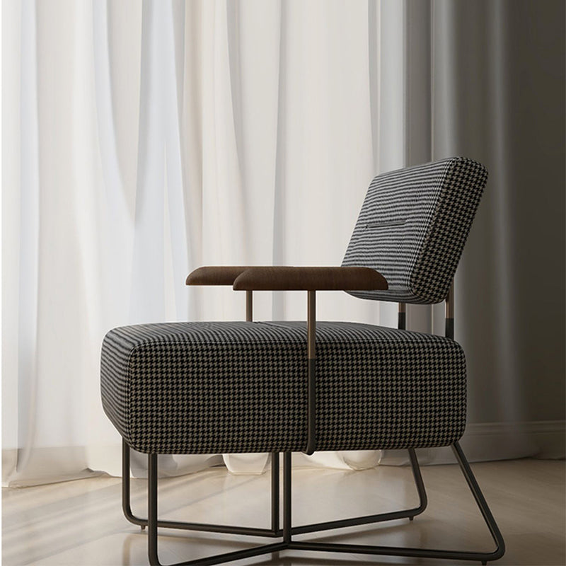 29.92" Wide Arm Chair Cotton Blend Arms Included Chair for Bedroom