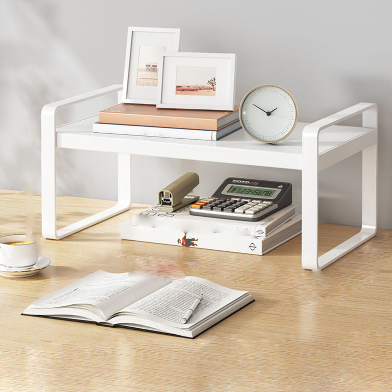 Modern Open Shelf Bookcase Metal Etagere Book Shelf for Study Room