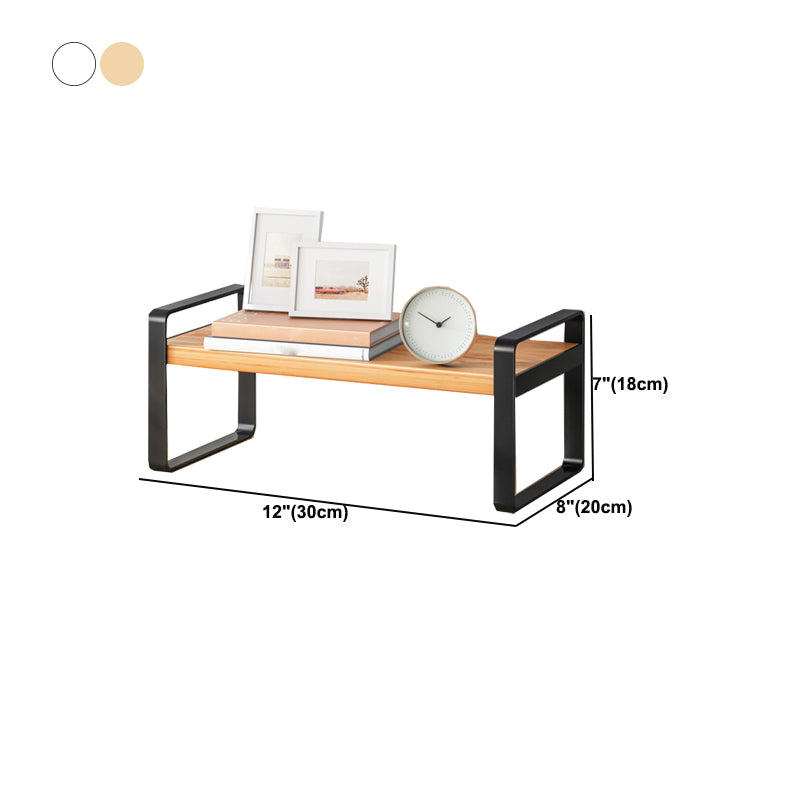 Modern Open Shelf Bookcase Metal Etagere Book Shelf for Study Room