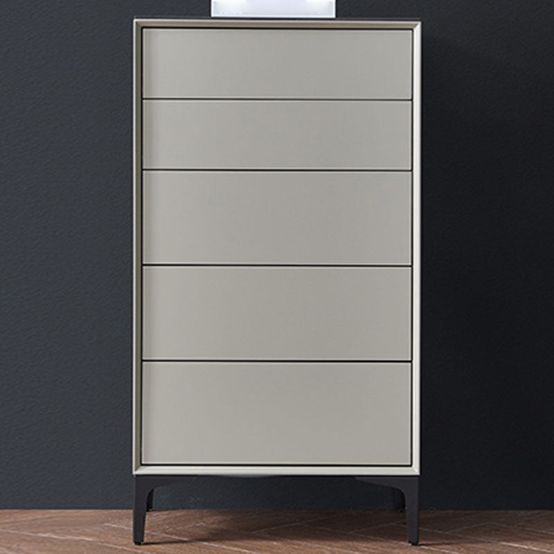 Bedroom Contemporary Stone Storage Chest Vertical Chest with Drawers