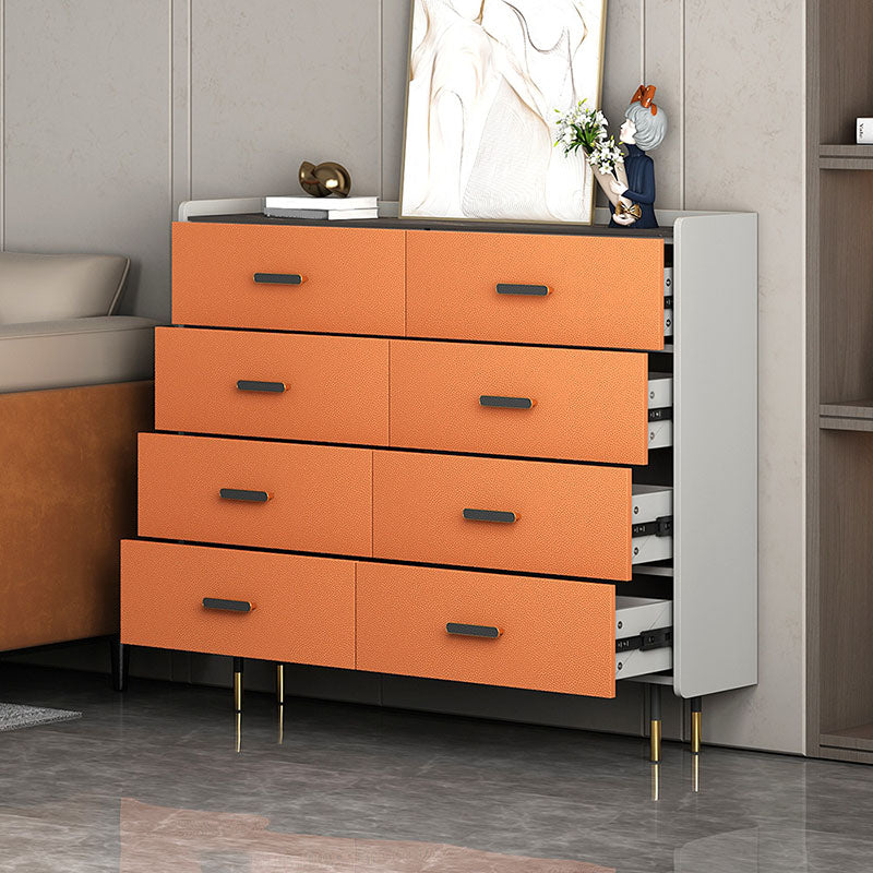 9.75-inch Width Storage Chest Dresser Modern Stone Storage Chest
