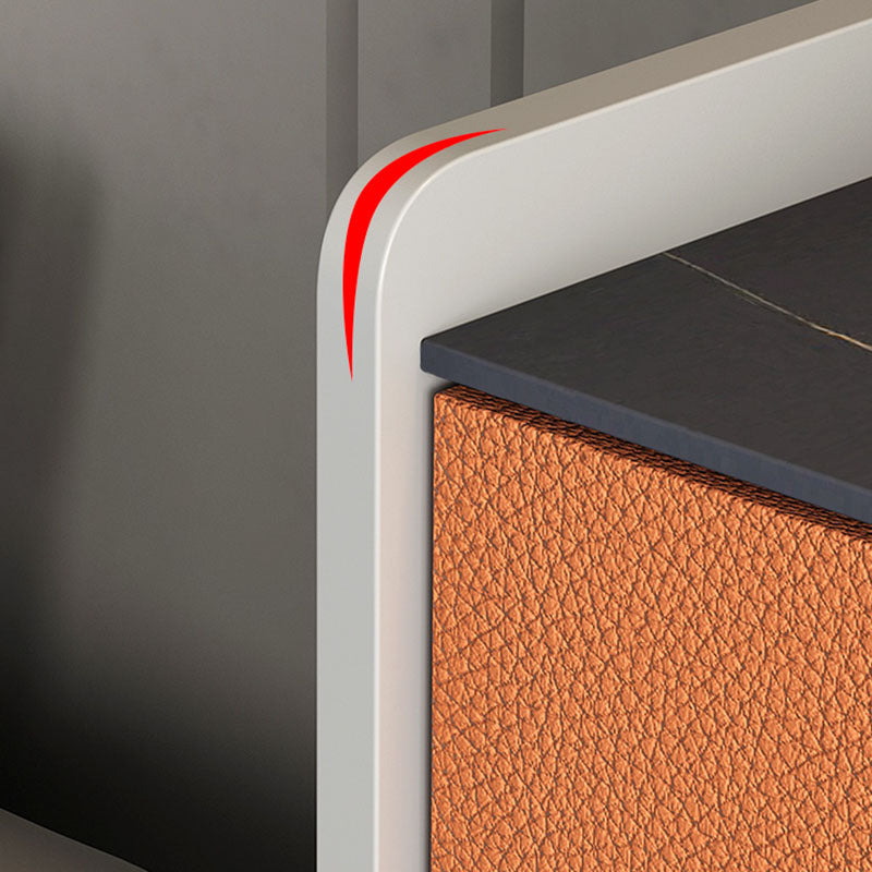 9.75-inch Width Storage Chest Dresser Modern Stone Storage Chest