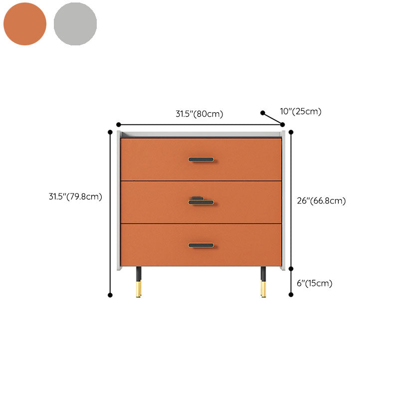 9.75-inch Width Storage Chest Dresser Modern Stone Storage Chest