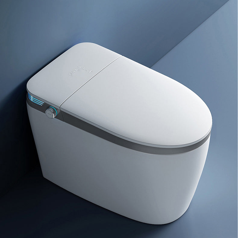 Modern Floor Mounted Urine Toilet White Siphon Jet Toilet Bowl with Toilet Seat
