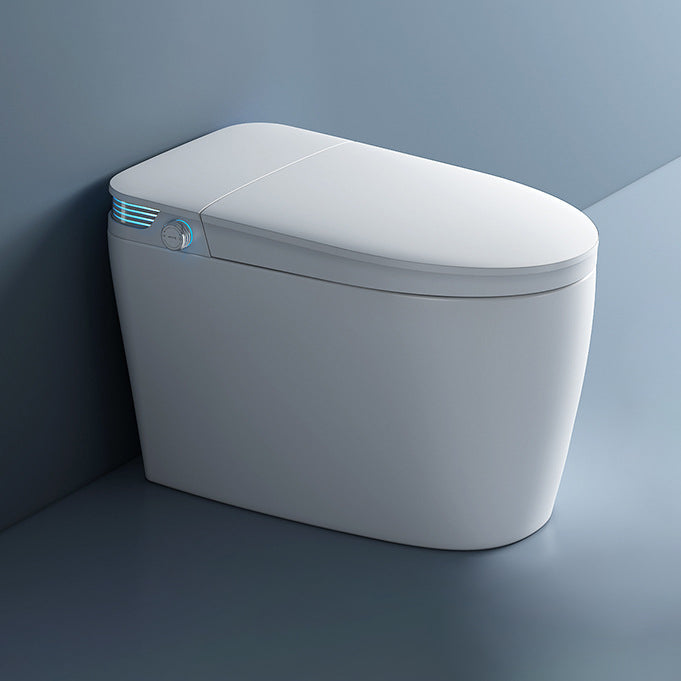 Modern Floor Mounted Urine Toilet White Siphon Jet Toilet Bowl with Toilet Seat