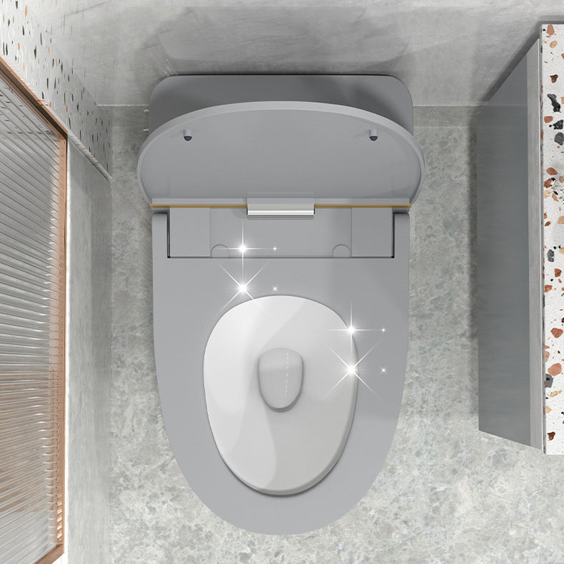 Modern Floor Mounted Urine Toilet Siphon Jet Toilet Bowl with Toilet Seat