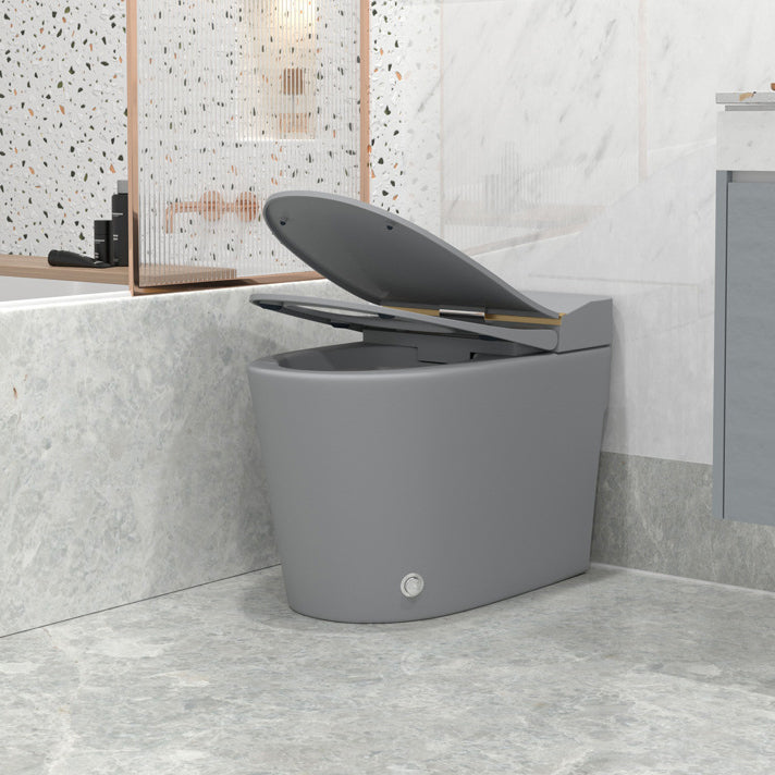 Modern Floor Mounted Urine Toilet Siphon Jet Toilet Bowl with Toilet Seat