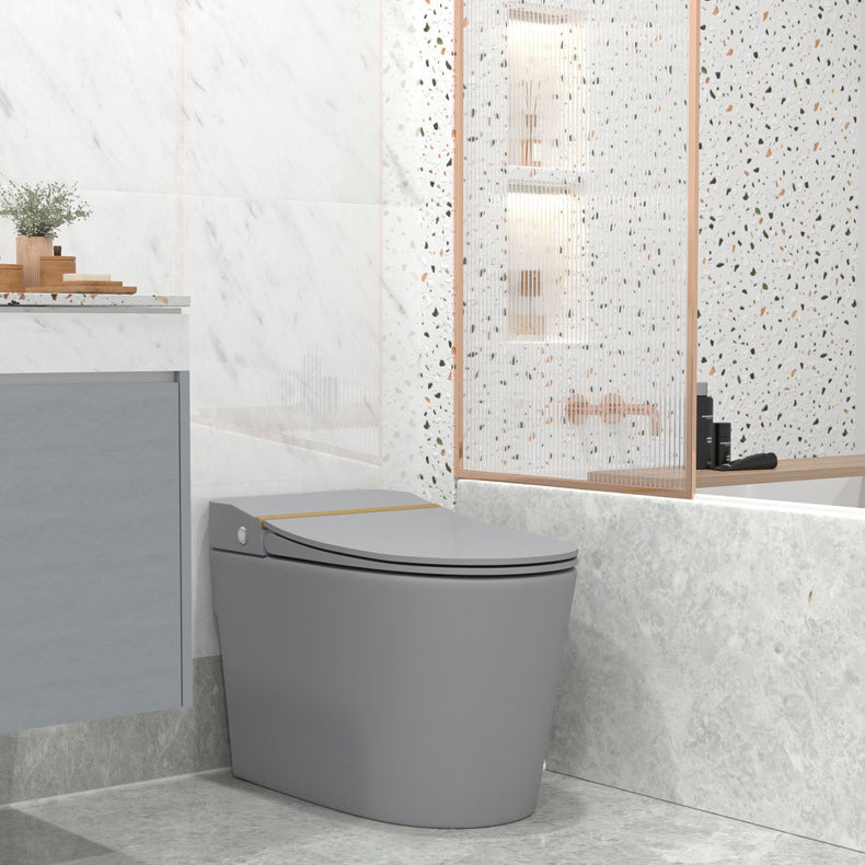 Modern Floor Mounted Urine Toilet Siphon Jet Toilet Bowl with Toilet Seat