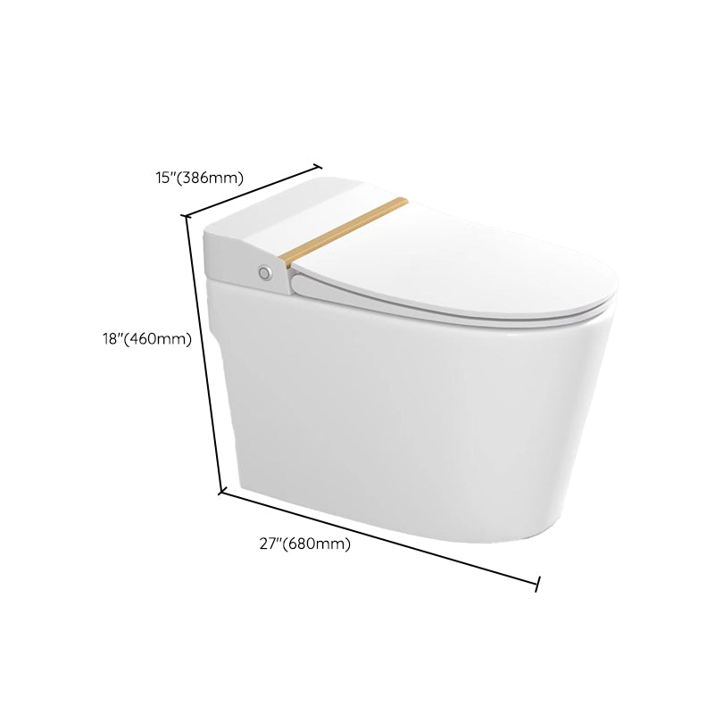 Modern Floor Mounted Urine Toilet Siphon Jet Toilet Bowl with Toilet Seat