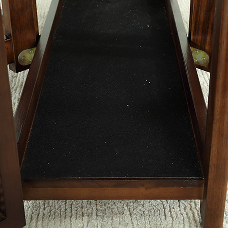 Wood Top Table Mid-Century Modern Table with Pedestal Base,35.43"W x 51.18"L x 29.53"H