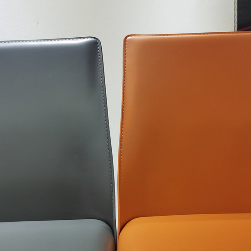 Contemporary Dining Room Chair Faux Leather Dining Chair for Home