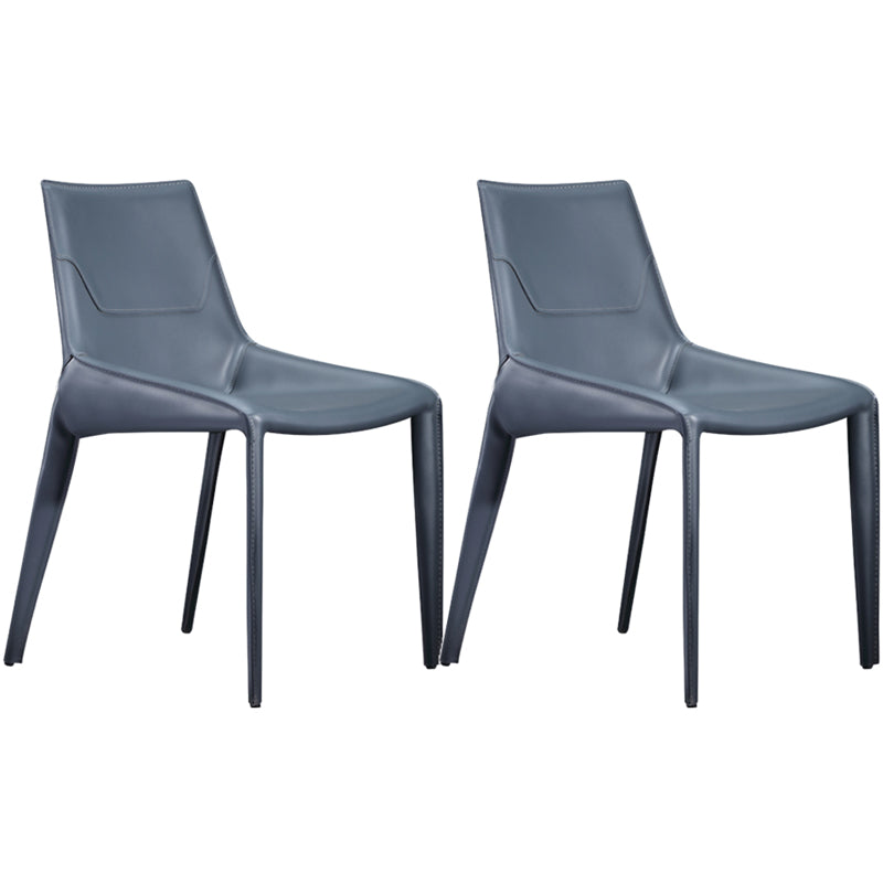 Contemporary Upholstered Dining Chairs Faux Leather Dining Room Chair