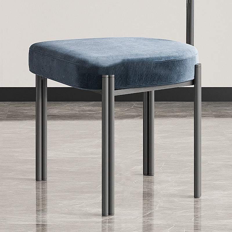 Upholstered Dining Room Chair Modern Open Back Dining Side Chair