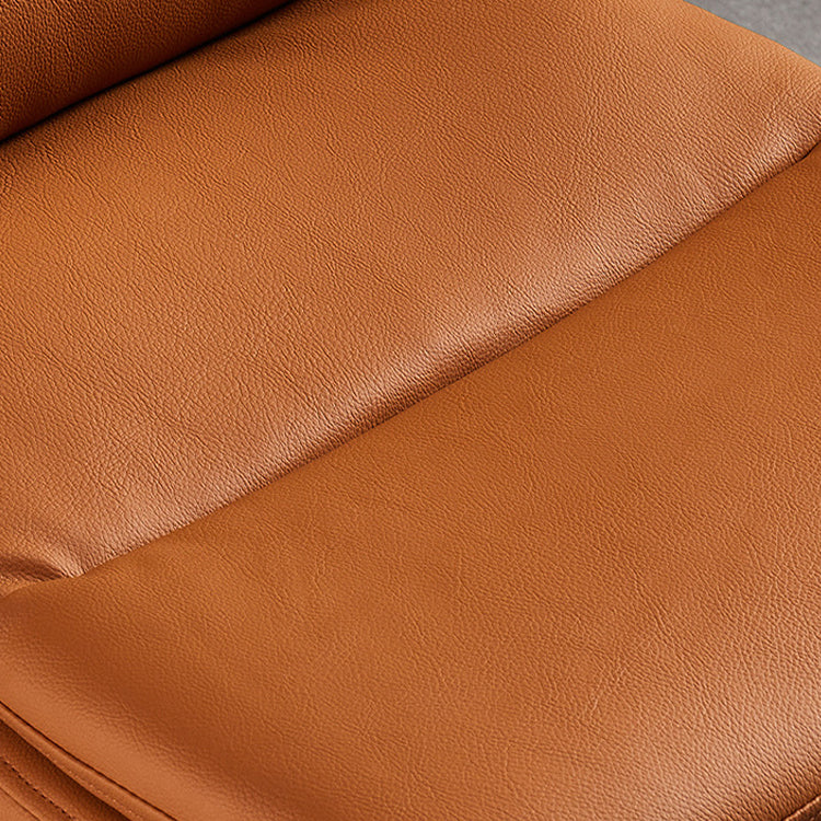 Contemporary Style Dining Chair Armless Side Chairs with Metal Legs