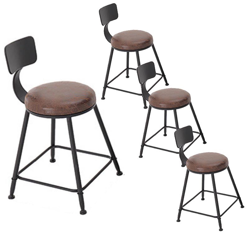 Industrial 1/3/4/5 Pieces Bar Table Set Round Pine Wood Counter Table with Stools for Cafe