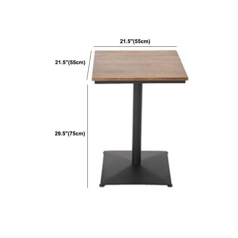 Industrial 1/3/4/5 Pieces Bar Table Set Round Pine Wood Counter Table with Stools for Cafe