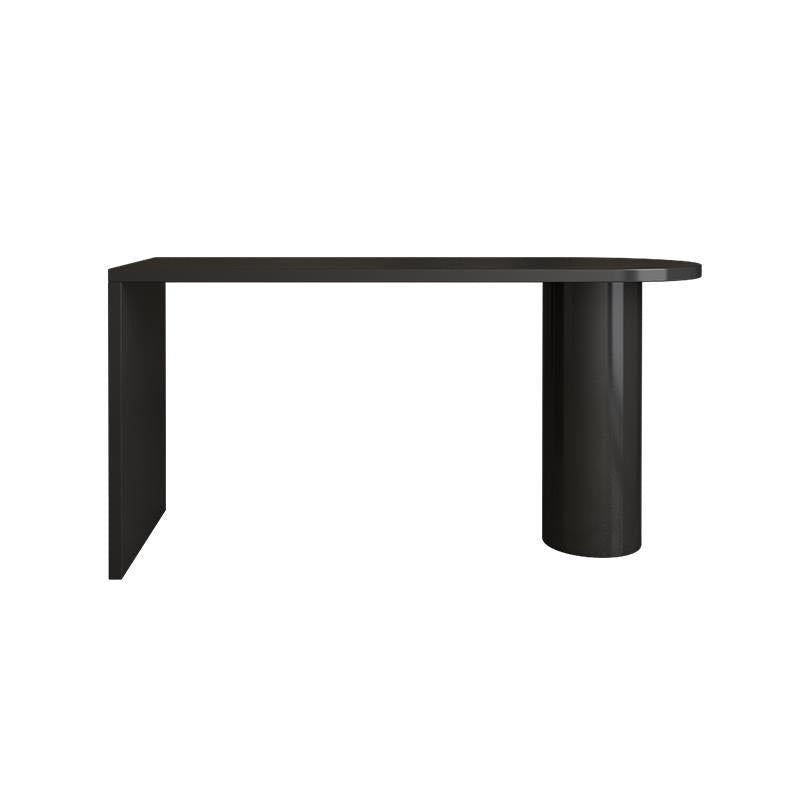 Modern 1/2 Pieces Bar Table Set Pine Wood Counter Table with High Stools for Dining Room