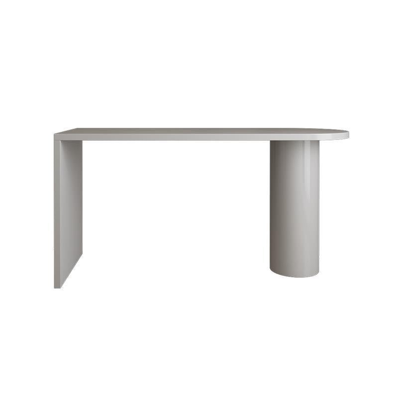 Modern 1/2 Pieces Bar Table Set Pine Wood Counter Table with High Stools for Dining Room