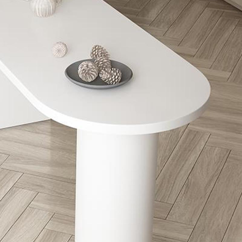 Modern 1/2 Pieces Bar Table Set Pine Wood Counter Table with High Stools for Dining Room