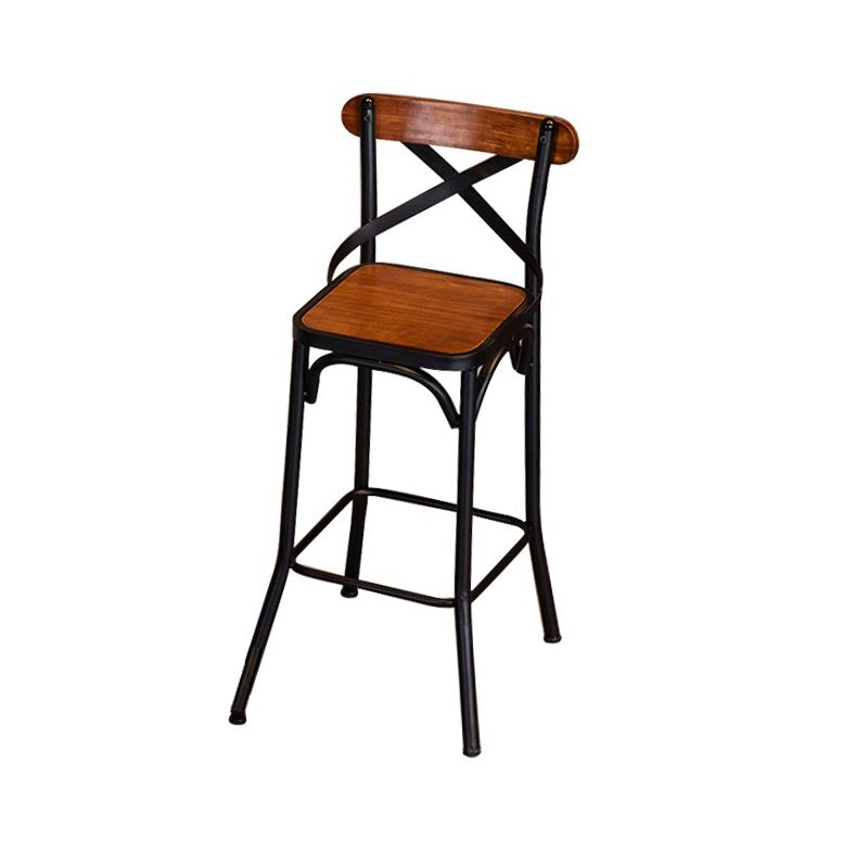 Industrial Round Bar Table Set 1/2 Pieces Solid Wood Bar Table Set for Indoor