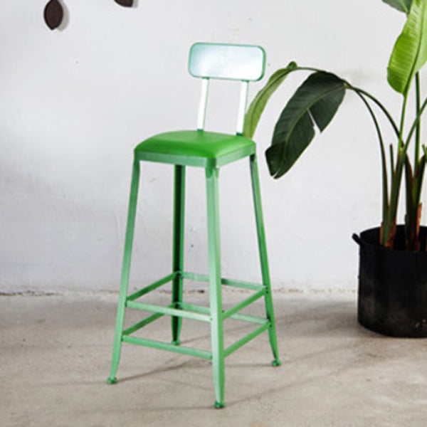 Industrial 1/5 Pieces Bar Table Set Rectangle Wood Counter Table with High Stools for Cafe