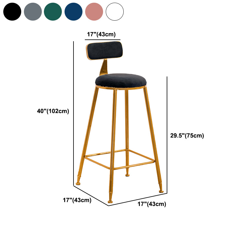Solid Wood Bar Table Set Glam Round 1/3 Pieces Counter Table for Dining Room