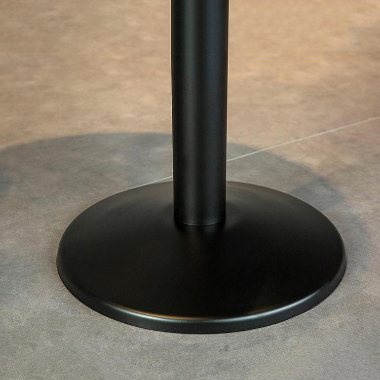 1/2/3 Pieces Industrial Style Round Bar Table Set Solid Wood Bistro Set