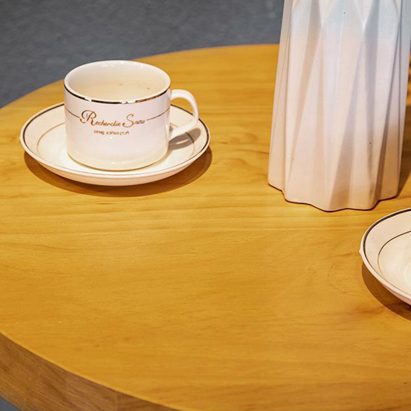 Solid Wood Bistro Set 1/2/3 Pieces Modern Style Round Bar Table Set