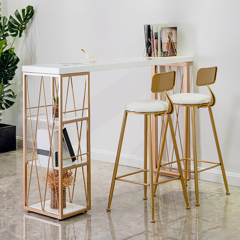 Contemporary Bar Pub Table Set 1/2/3 Pieces Table and Stool Set