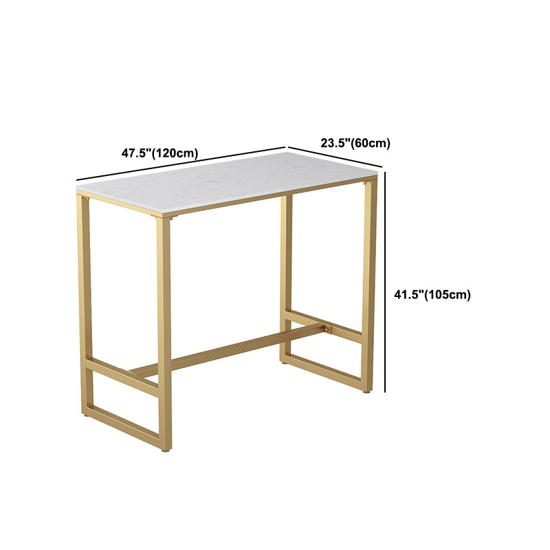 Glam 1/2/3/5 Pieces Table and Stool Set Gold Bar Table and Stools