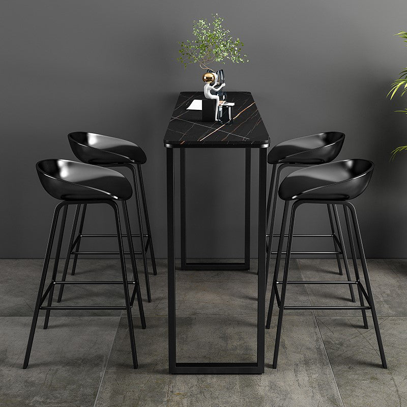 1/2/3/5 Pieces Bar Table and Stools Industrial Bar Pub Table Set