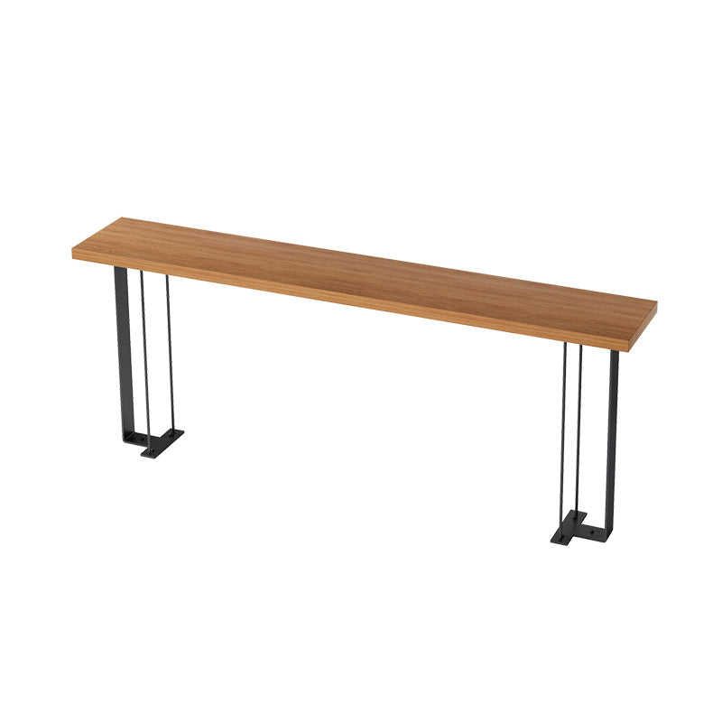 1/5/9 Pieces Modern Wood Bar Table Set Counter Table with Upholstered Stools