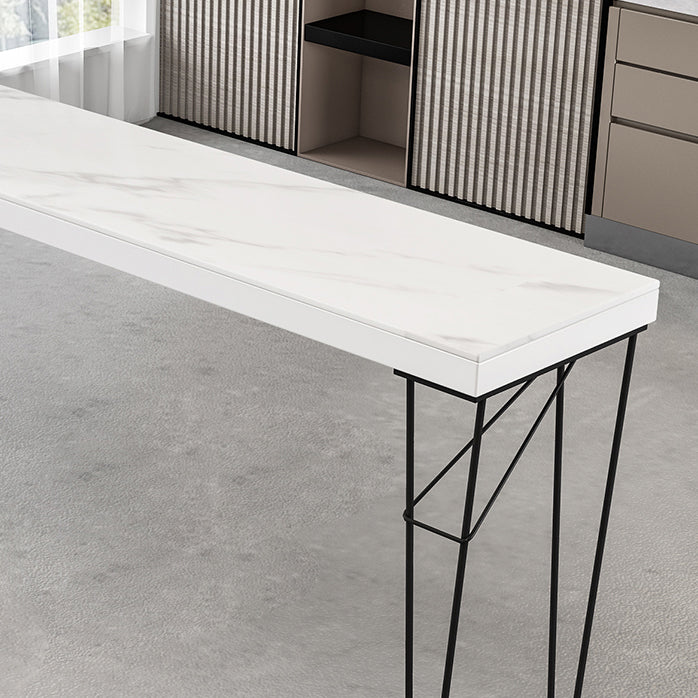 Industrial Rectangular Bar Pub Table Set 1/2/3 Pieces Bar Table and Stools