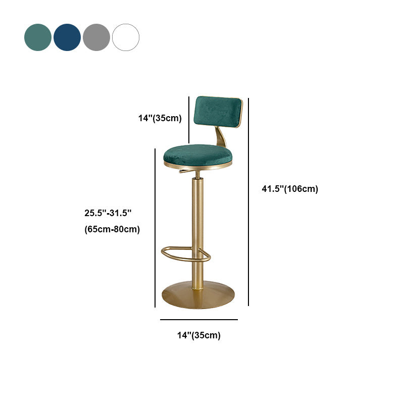 Glam Style Bar Table 1/3 Pieces Faux Marble Counter Table with Upholstered Stools