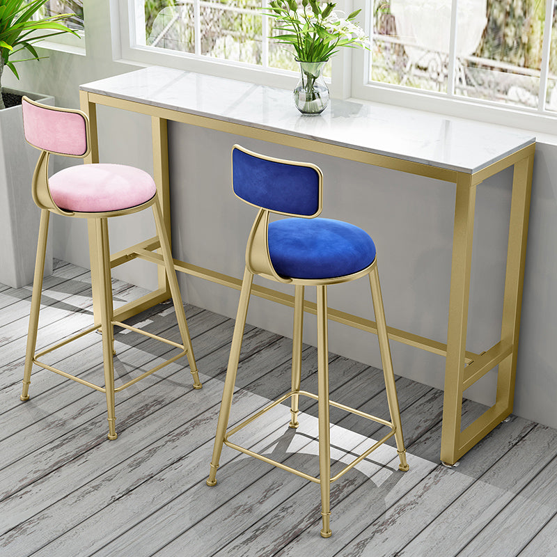 Glam Rectangle Bar Table Set 1/3 Pieces Counter Table for Dining Room