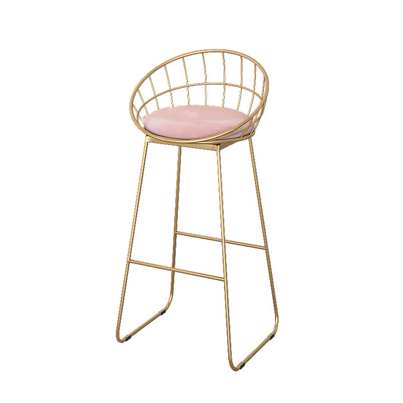 Modern 1/2/3/4 Pieces Metal Bar Table Set Round Bar Table with High Stools for Kitchen