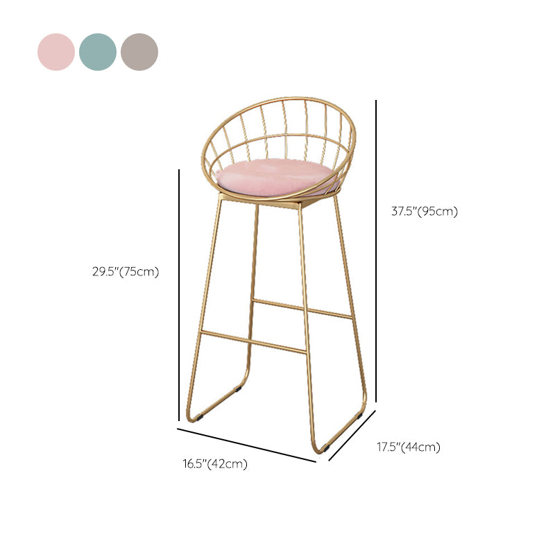 Modern 1/2/3/4 Pieces Metal Bar Table Set Round Bar Table with High Stools for Kitchen