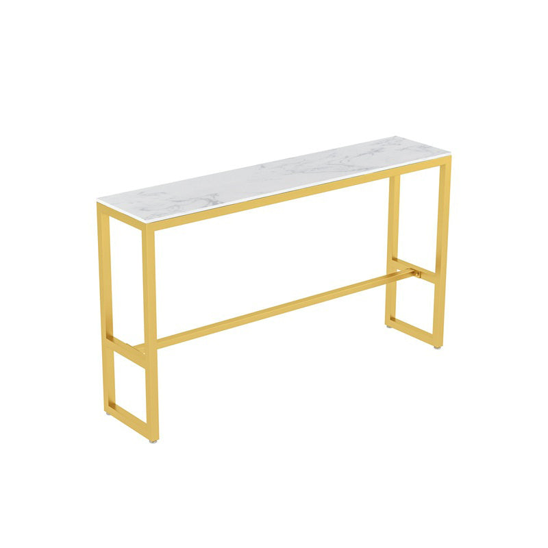 Glam Rectangle Bar Table Set 1/2/3/4/7 Pieces Dining Set for Dining Room