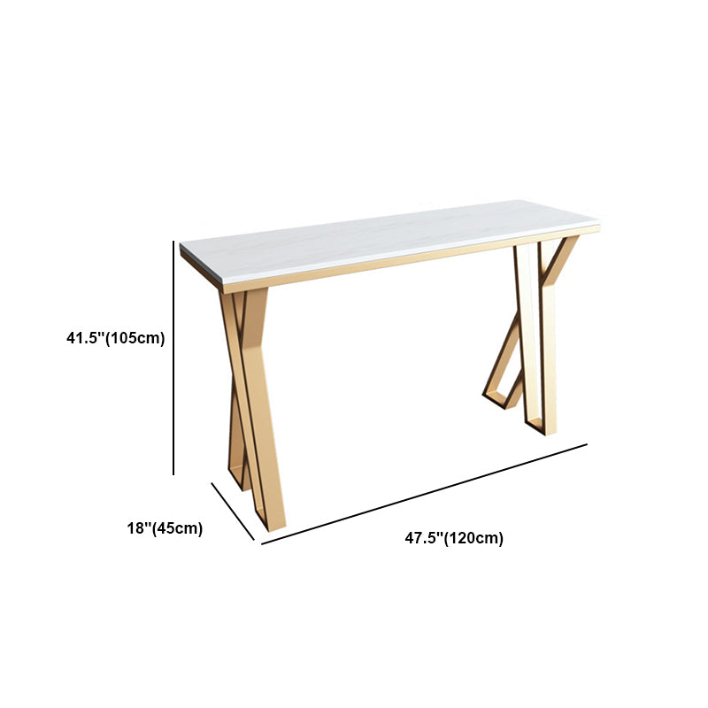 1/2/3/5/7 Pieces Modern Rectangular Pub Table Set Sintered Stone Top Bistro Table Set