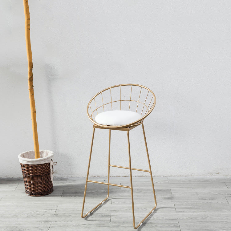 Glam Style Round Bar Table Set 1/3/5 Pieces Solid Wood Counter Table for Indoor